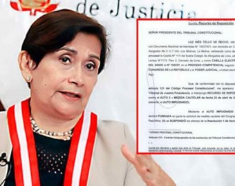 Inés Tello interpone recurso para anular resolución del TC y regresar a JNJ